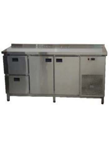 Холодильний стіл 1860х700х850 (2 двері+2 ящика)